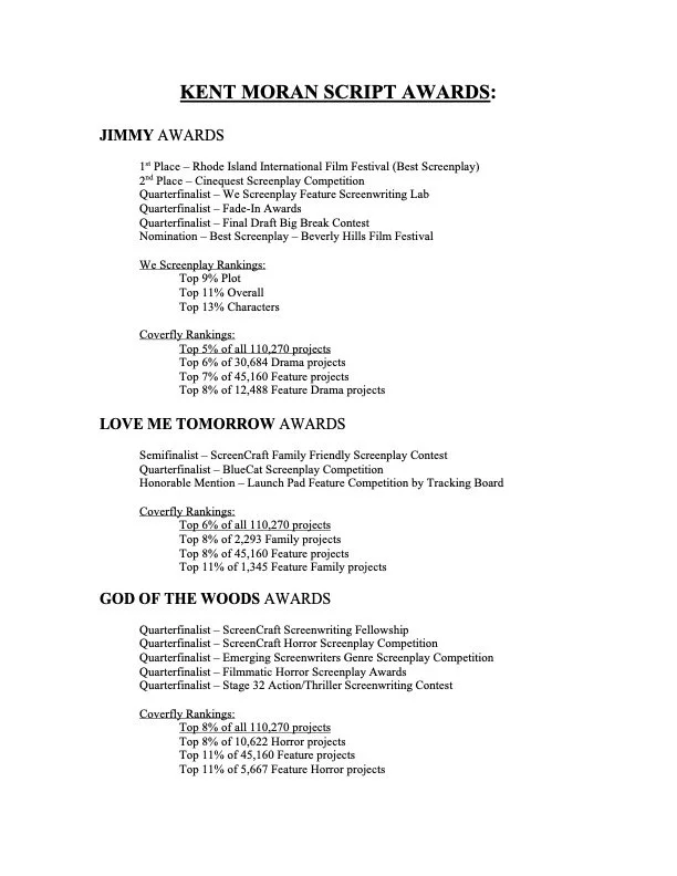 Kent Moran Awards as of 2023 page 1.jpg