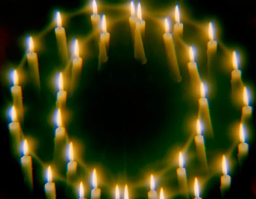 CANDLES AND CRYSTALS #1