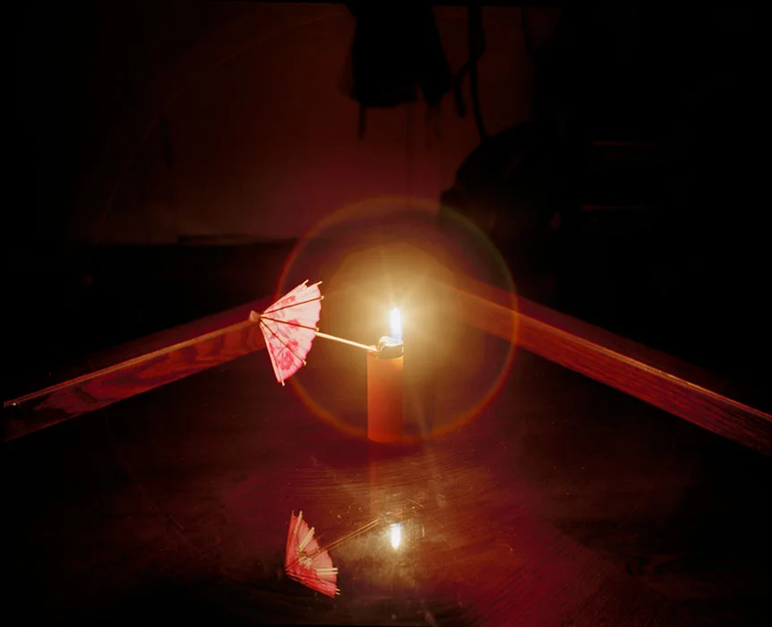 UNTITLED (LIGHTER WITH COCKTAIL UMBRELLA)