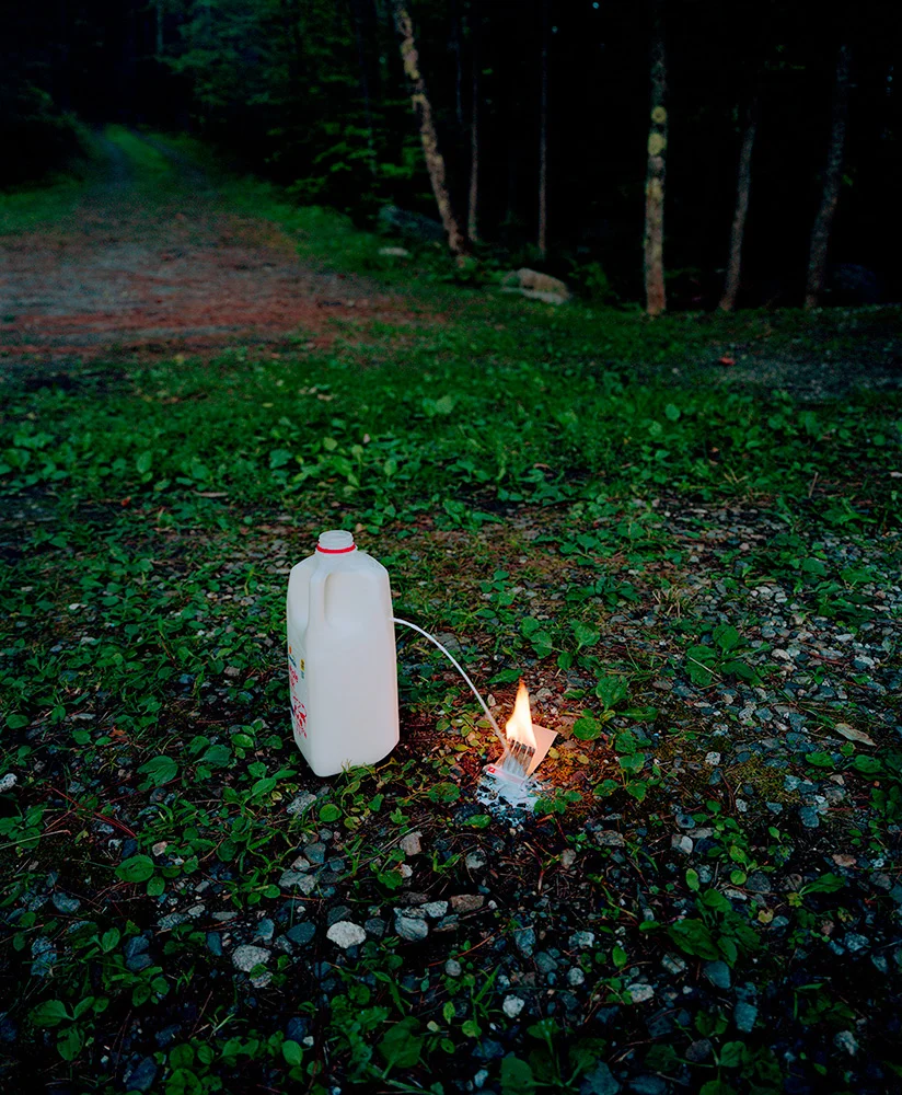 EXTINGUISHING A SMALL FIRE