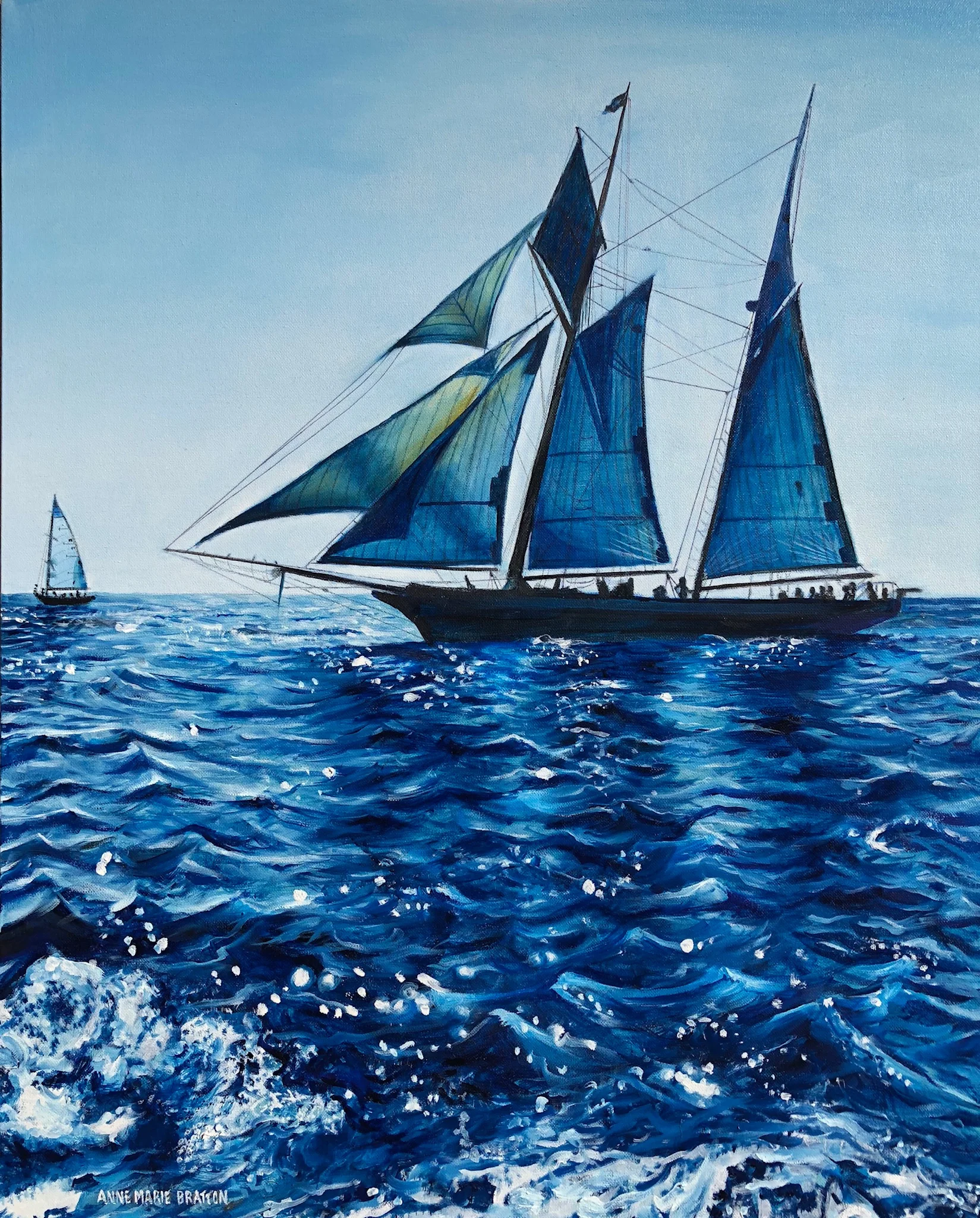  Anne Marie Bratton  Oil on Canvas 