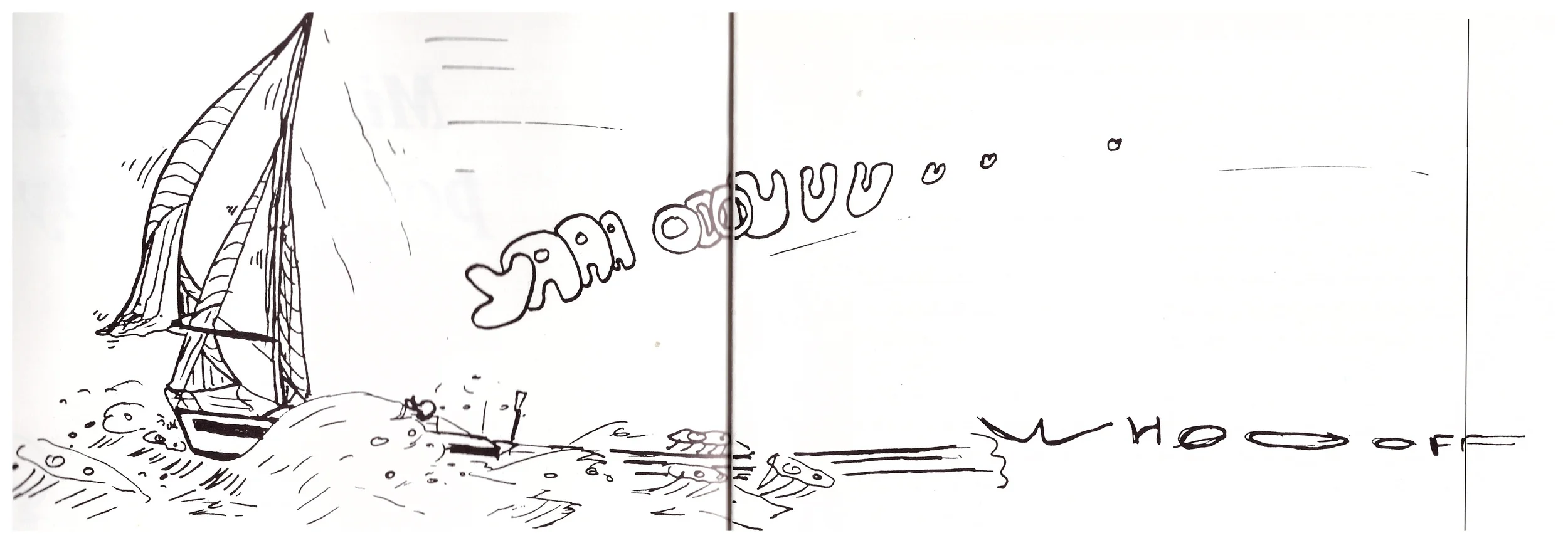 Mini 1979, extrait de mon journal de bord en bande dessinée.