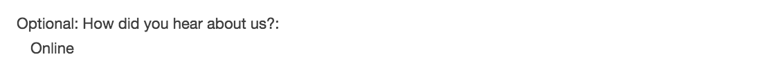Cool. We're an e-commerce company.