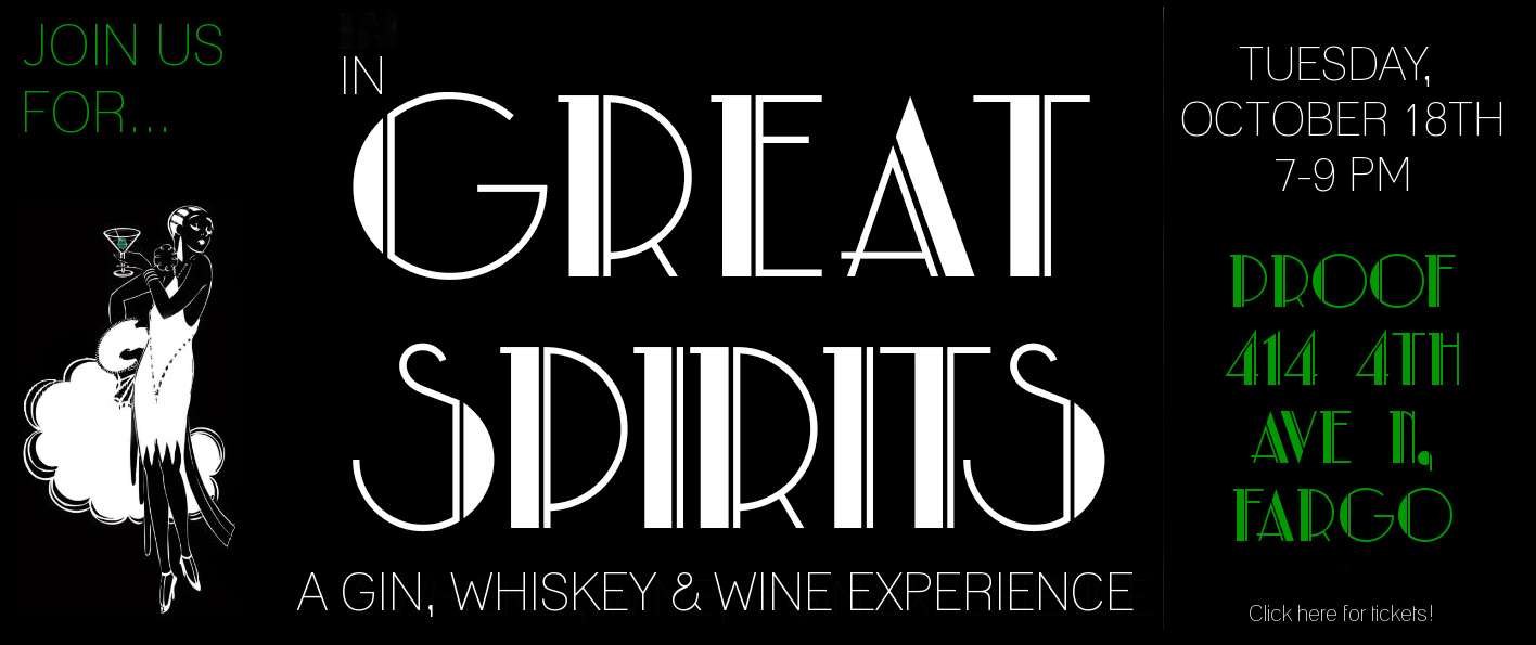 In Great Spirits is generously sponsored by our friends at Happy Harry's and Proof Artisan Distillers . Proceeds support Mind Shift.