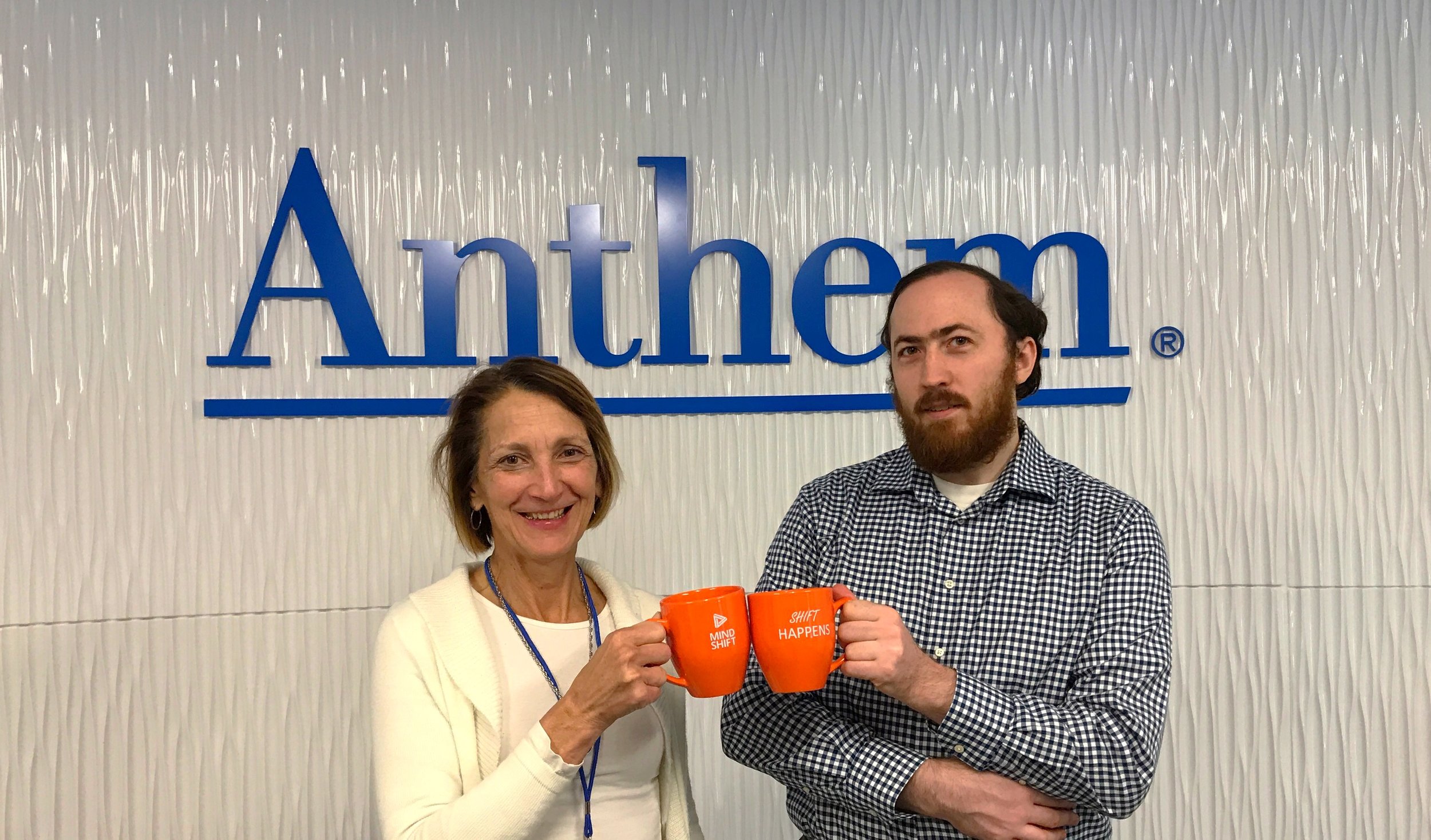 Joy Kieffer, Employment Services Manager, and Sam Packwood, Specialist