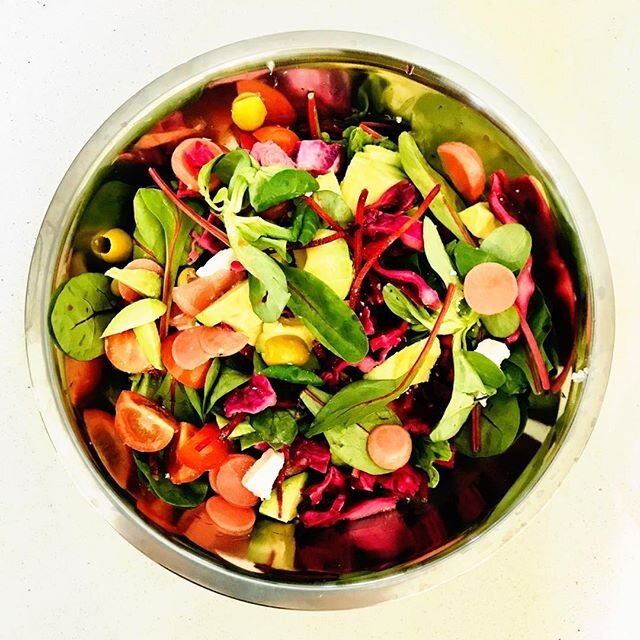 Putting those new pickling skills to good use!⁠⠀
⁠⠀
Adding thousands of fermented good bacteria to your salad must be immune boosting right? 🌶️🥑🍅 ⁠⠀
⁠⠀
#superfood #lockdownlife #stayathome #stayhome #fermenting #health #wellbeing #rainbowsalad #ra