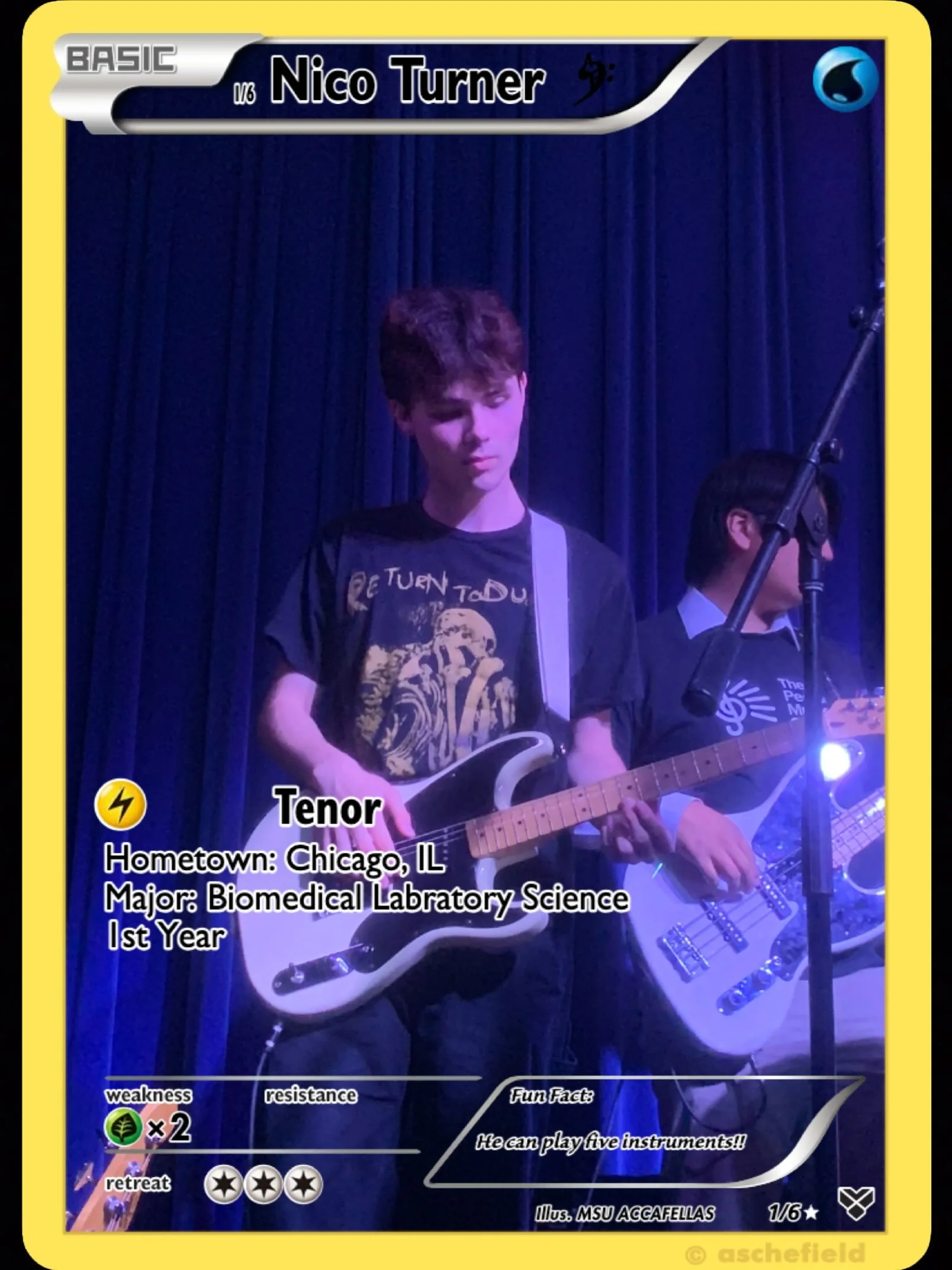 WHAT A CATCH! Introducing our first of SIX newbies to Accafellas this year&hellip; Nico Turner! He is a Biomedical Lab Science major from Chicago, Il. 

Stay tuned to meet the rest of the new Fellas very soon!