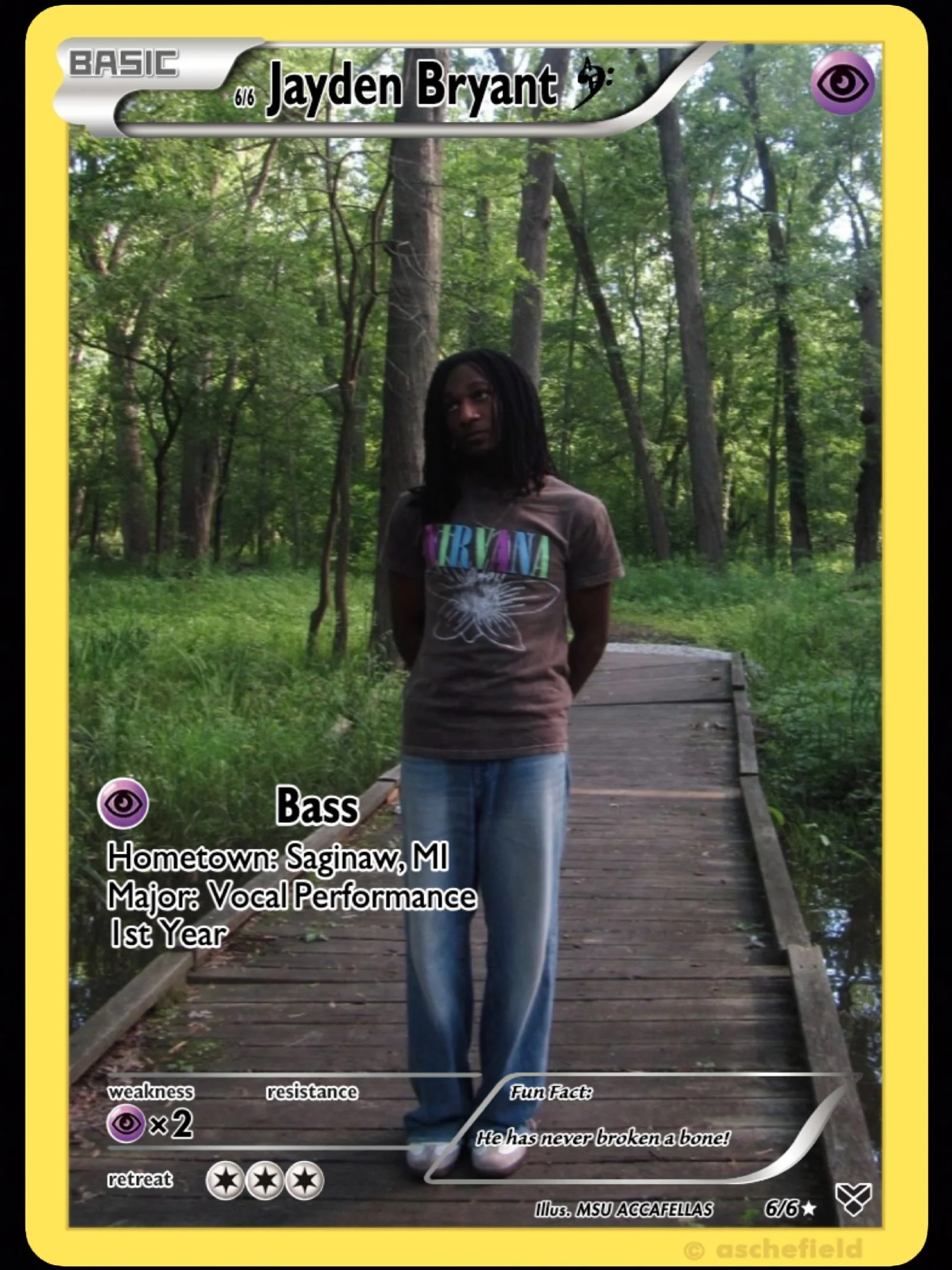 Last but certainly not least&hellip; our final newbie Jayden Bryant! He is a Vocal Performance major from Saginaw, MI. 

One more big welcome and congratulations to all of our newbies this year!