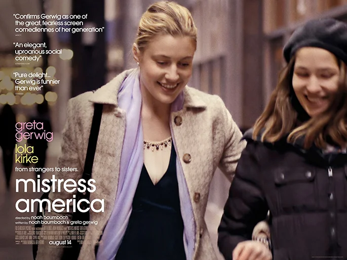 MOVIE MONDAYS: MISTRESS AMERICA