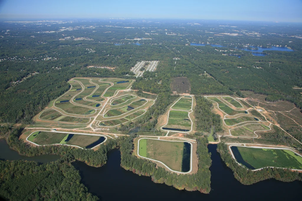 The Huie Constructed Wetlands in Clayton County, GA. Source: American Academy of Environmental Engineers & Scientists .