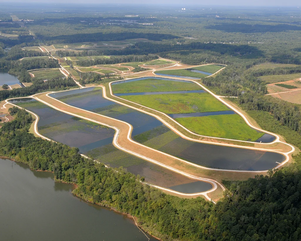 The Huie Constructed Wetlands in Clayton County, GA. Source: American Academy of Environmental Engineers & Scientists .