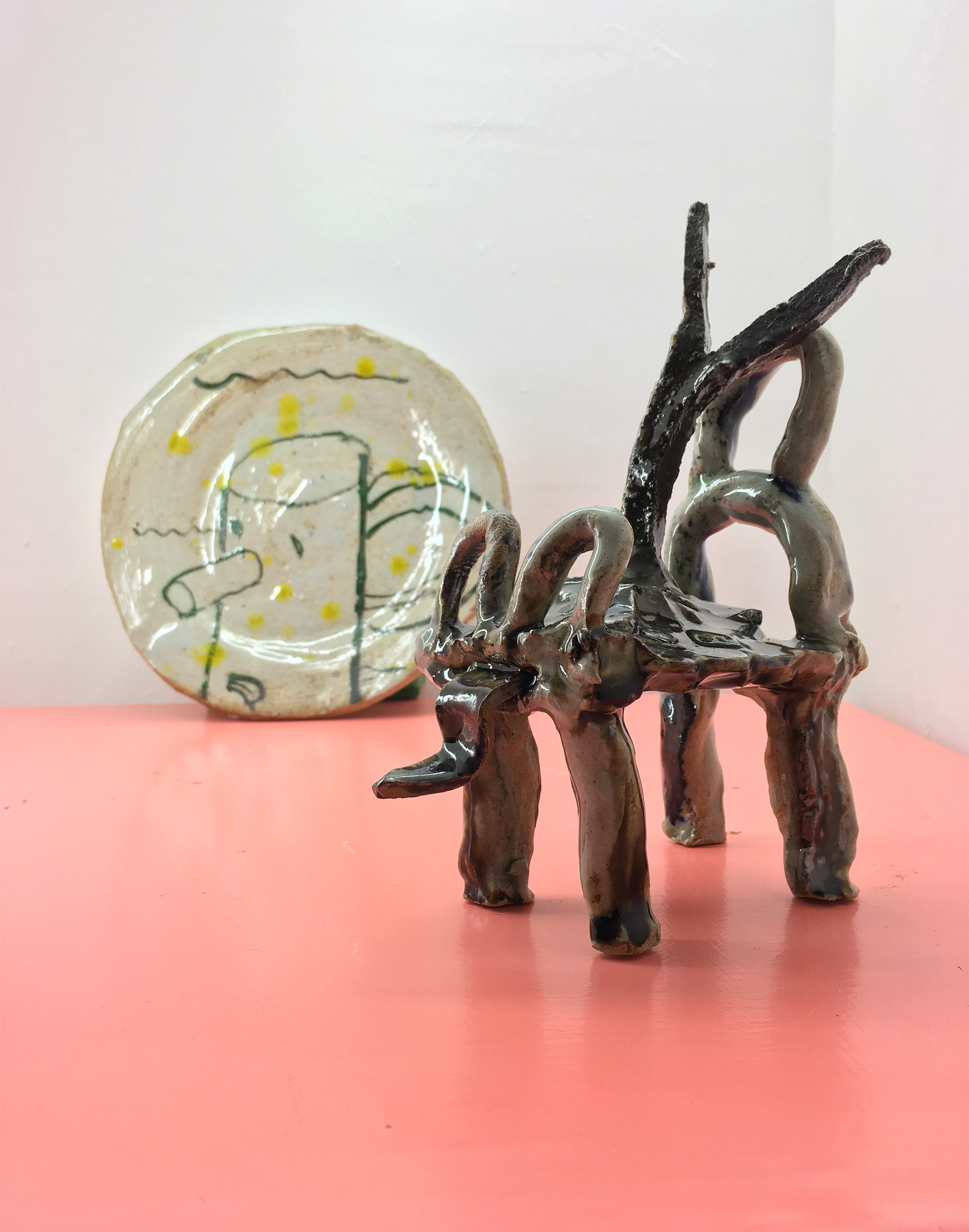 Anxious objects from the Mud Museum.