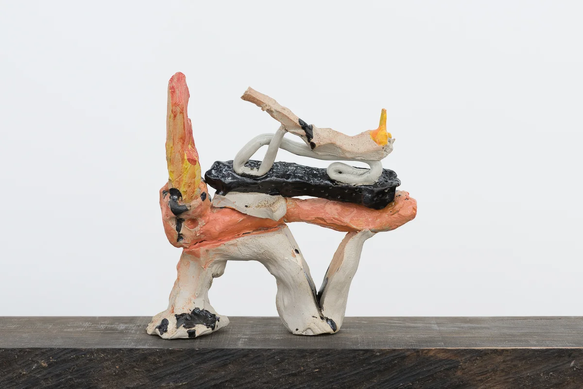 Pipes (stacked)(anthropomorphic), ceramic, West Sussex, 2015.
