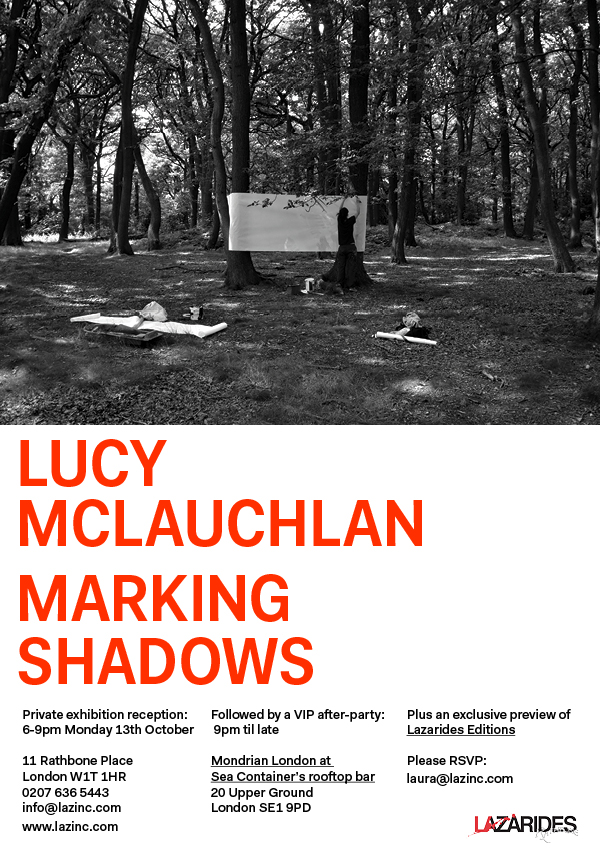 'Marking Shadows' Lazarides Gallery, 2014