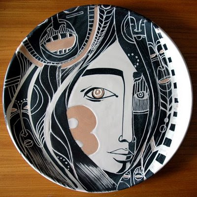 One of the plates which somehow ended up being recreated as a bad copy and discovered in a service station in Albania.
