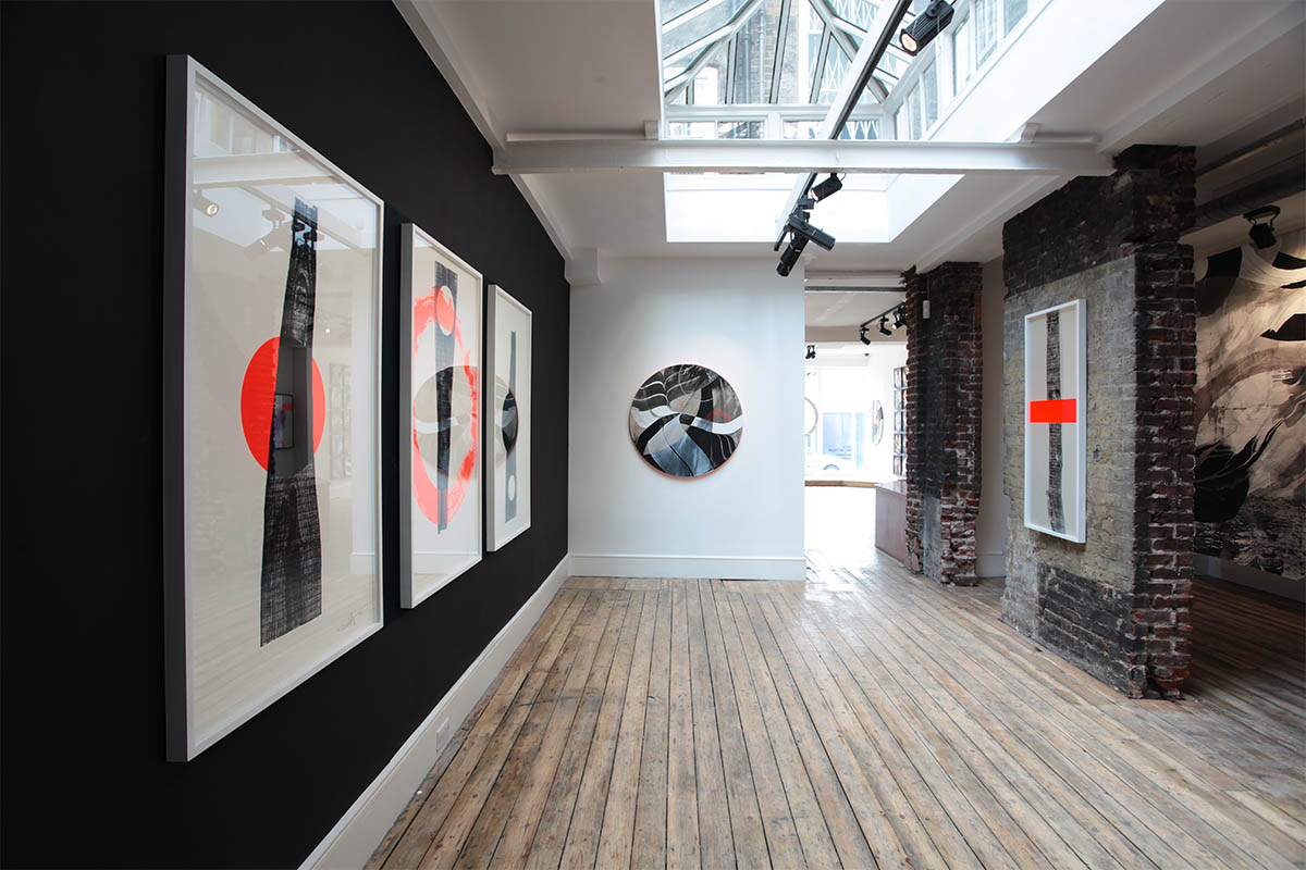 'MARKING SHADOWS' Solo show at Lazarides Gallery , London, 2015.