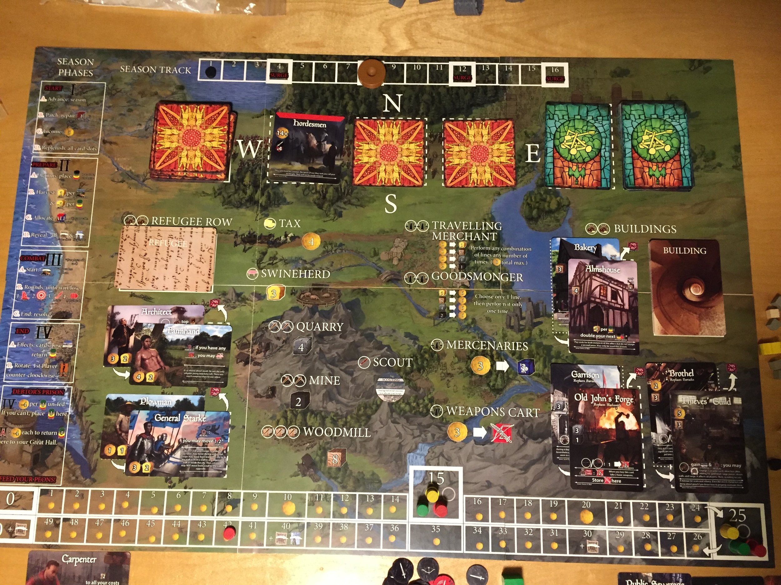 Game Board 12/15/2016