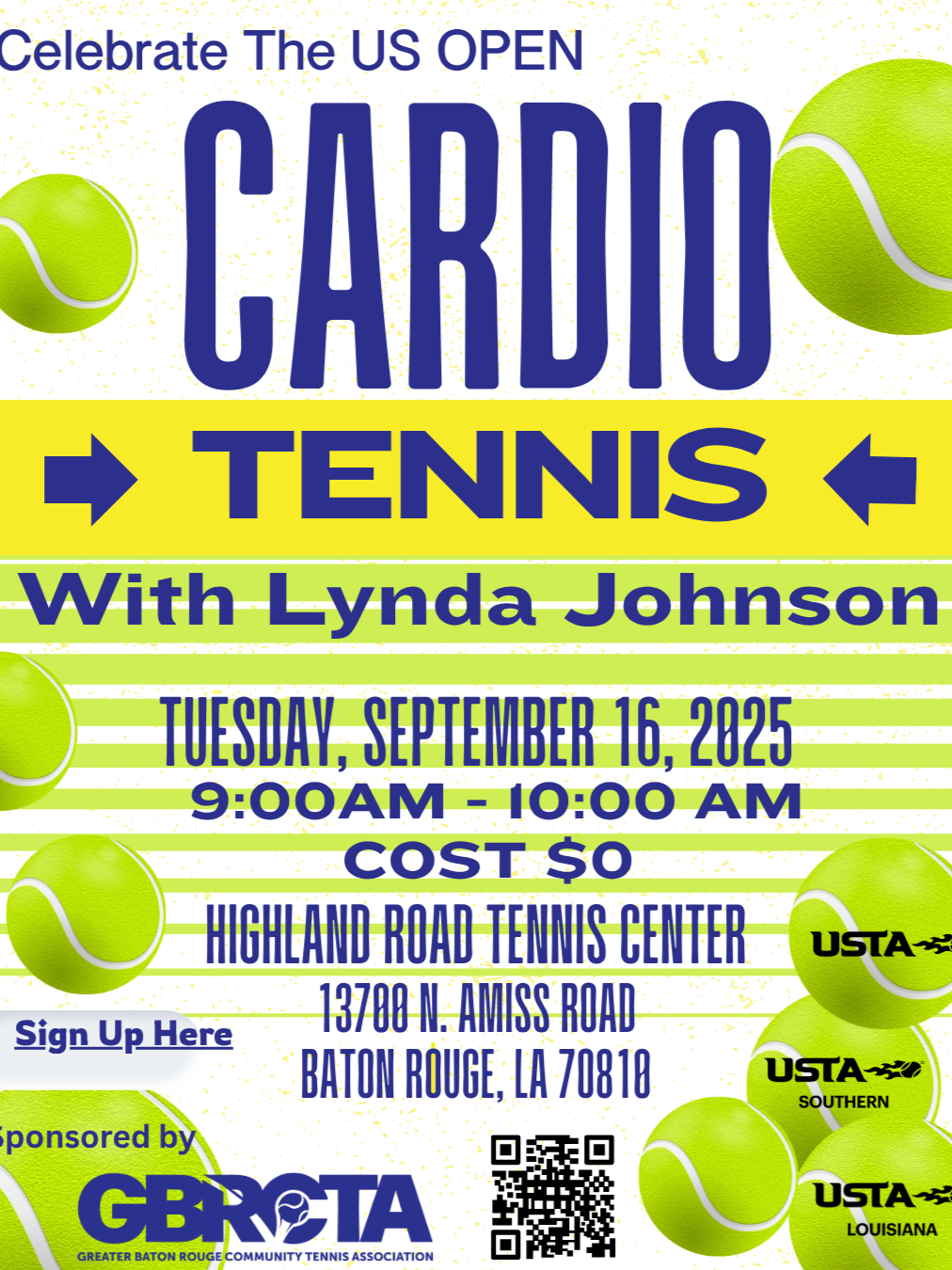 OTF - CARDIO TENNIS WITH LYNDA JOHNSON