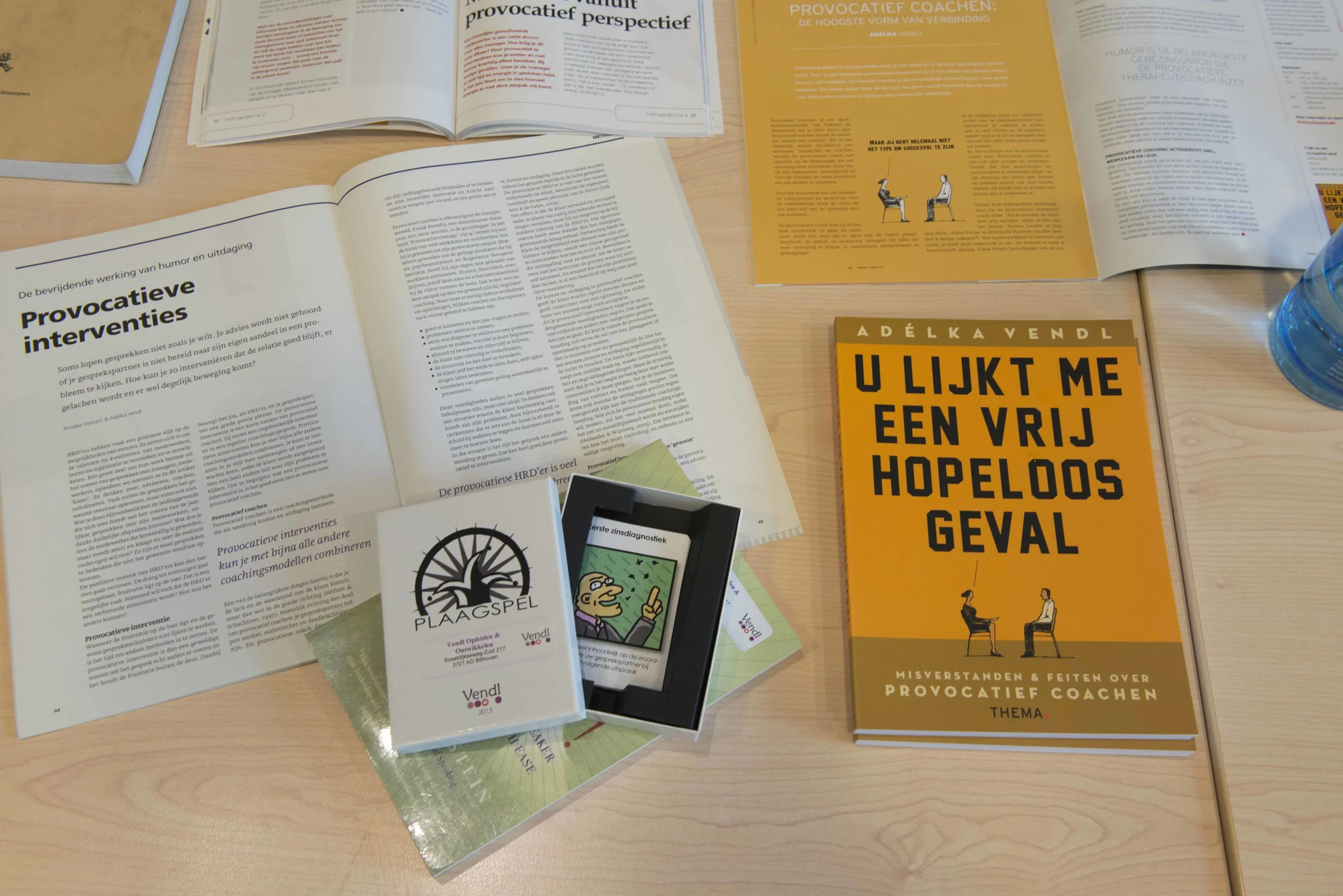 Vendl provocatieve opleiding - lesmaterialen