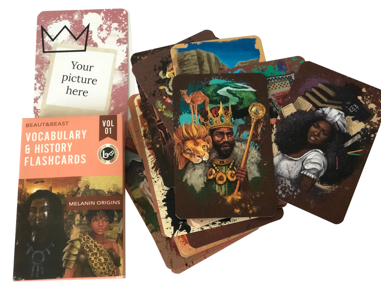 black history flash cards