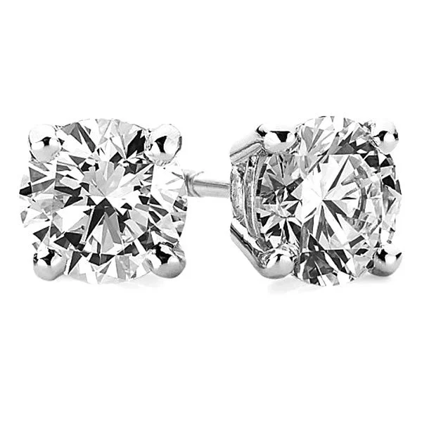 2.02 ct Lab created diamond stud earrings