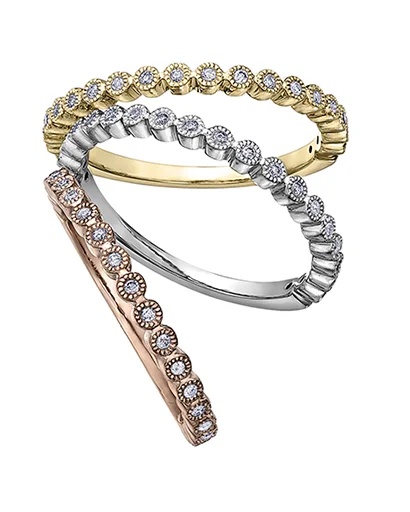 DIAMOND STACKABLE RINGS
