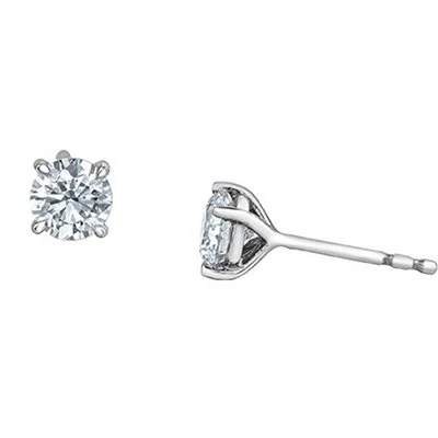 1.00 ct Lab created diamond stud earrings