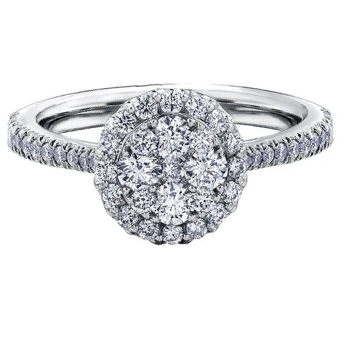 DIAMOND HALO RING,HALO DIAMOND RING,engagement rings,bridal rings