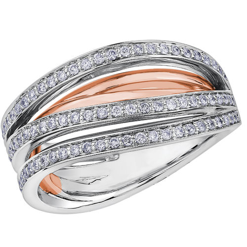 ROSE/WHITE GOLD DIAMOND RING, diamond rings, engagement rings, bridal rings, diamond rings,Diamonds rings, bridal rings, anniversary rings