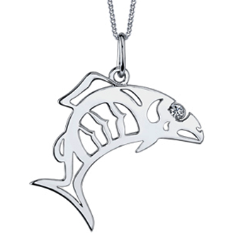 ORCA DIAMOND PENDANT