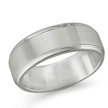 Men's Tungsten Satin Band