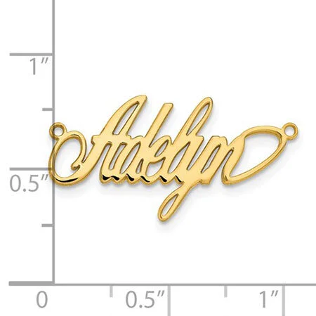 Bar style necklace, bar necklace, rose gold bar necklace, signature necklace, silver signature necklaces, script necklaces