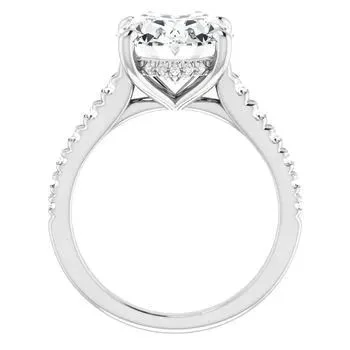 Custom Diamond engagement ring