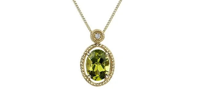 The August Birthstones-Peridot/Sardonyx 