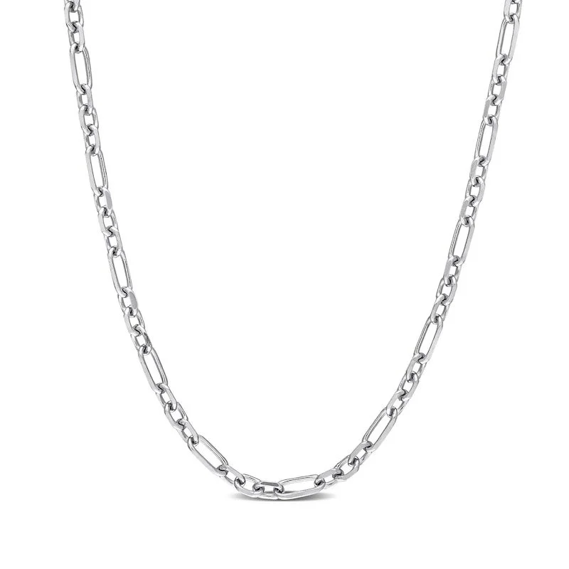 Sterling Silver figaro chain