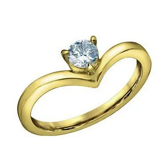 Diamond Evolution -Lab Created Diamond Solitaire Ring