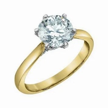 The Queen of Bling-3 carat lab-created diamond ring