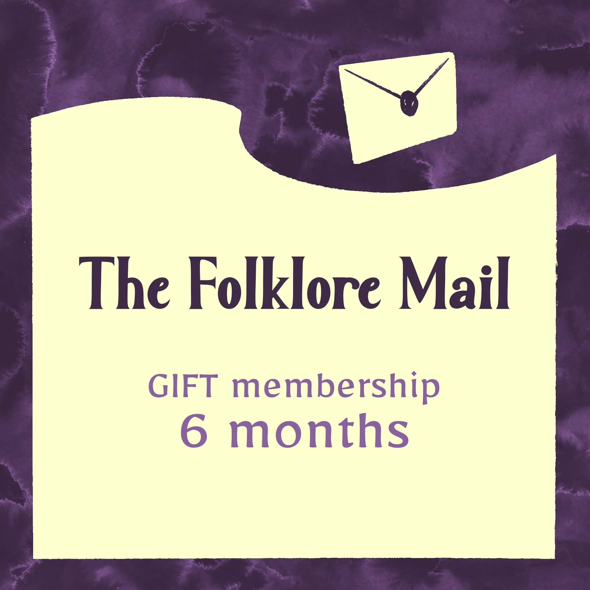 The Folklore Mail - GIFT membership 6 months