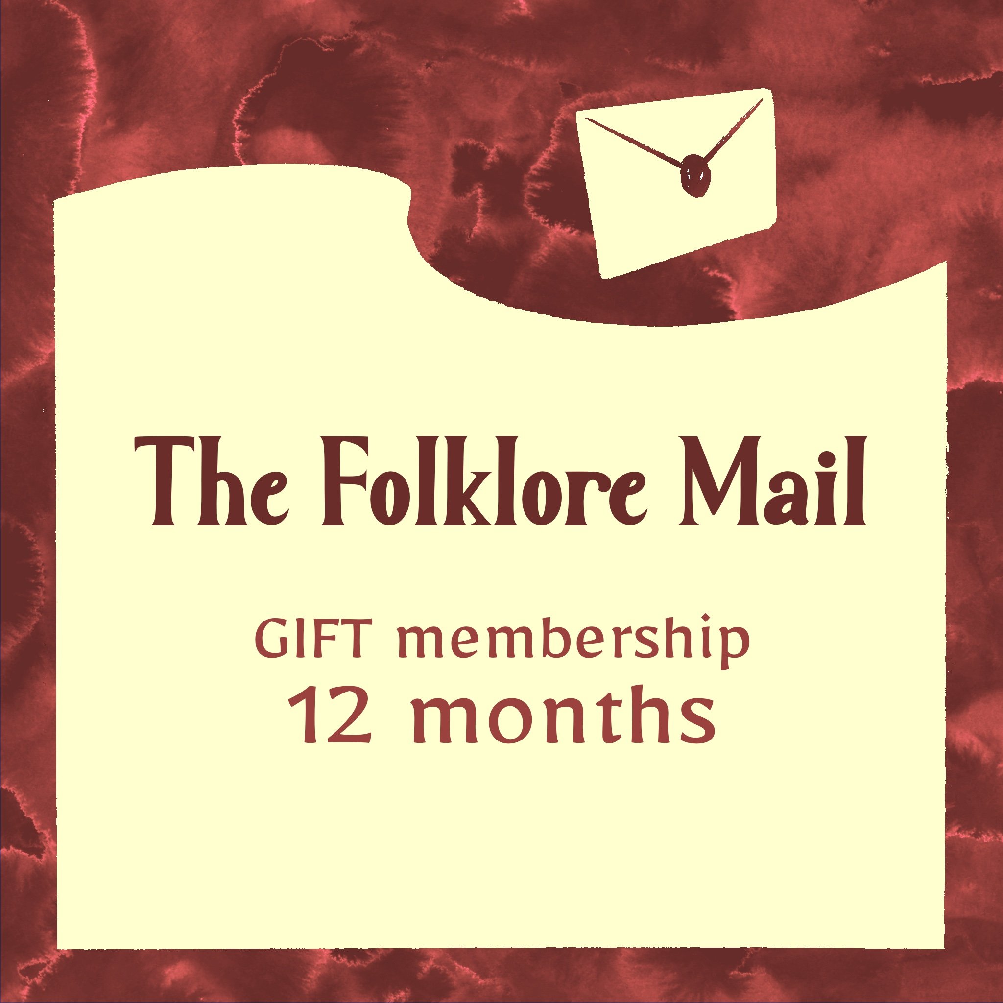 The Folklore Mail - GIFT membership 12 months