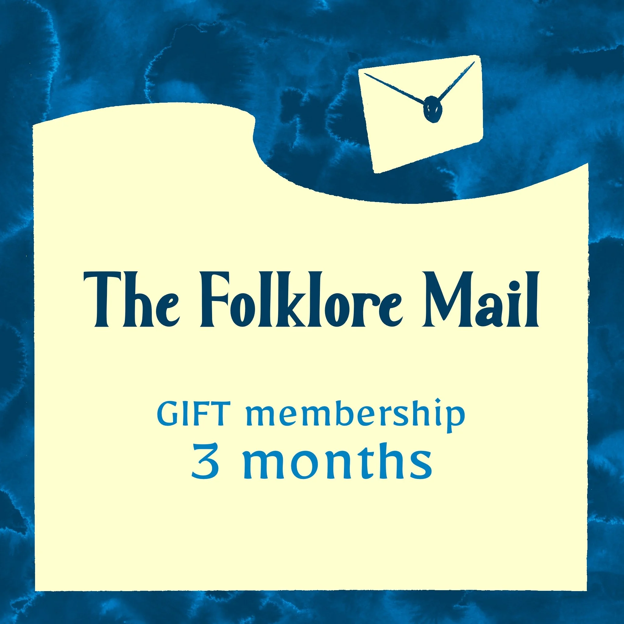 The Folklore Mail - GIFT membership 3 months