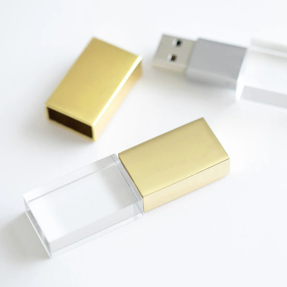 CUSTOM GLASS USB