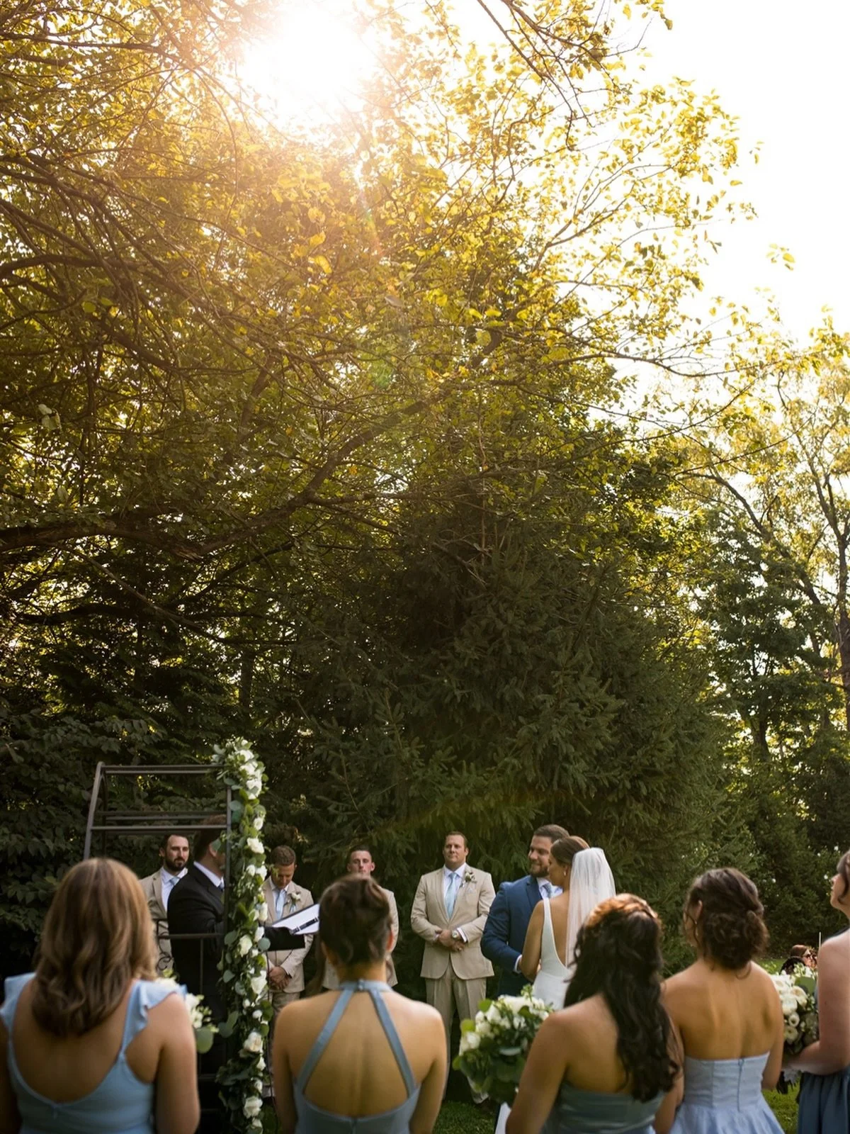 When the sunshine blesses you with it&rsquo;s beauty as you say I do