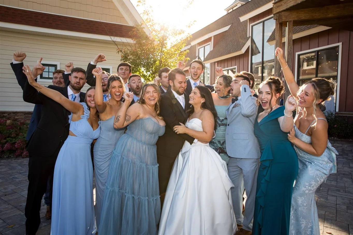 Something old, something new, something borrowed&hellip; something blue 🩵 

Photographer: @cassondremae_photography 
Venue: @thebarnatvilla 
Makeup: @beautybyjahna 
Hair: @agbeautyservices