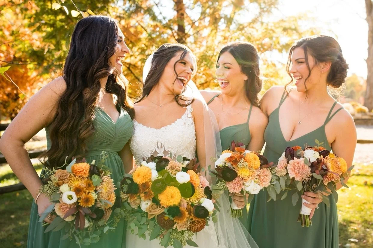 Of all the things you share with your bffs - your photographer is the biggest honor! 🫶🏻 Personal referrals mean the world to me and I love getting to see your beautiful faces again! 

These two had the dream glam team too! @rb_artistry @gabsglamm