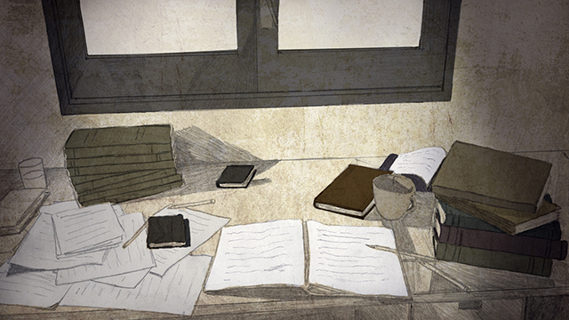 6-escriptori ple de fulls, llibres.. copia.jpg