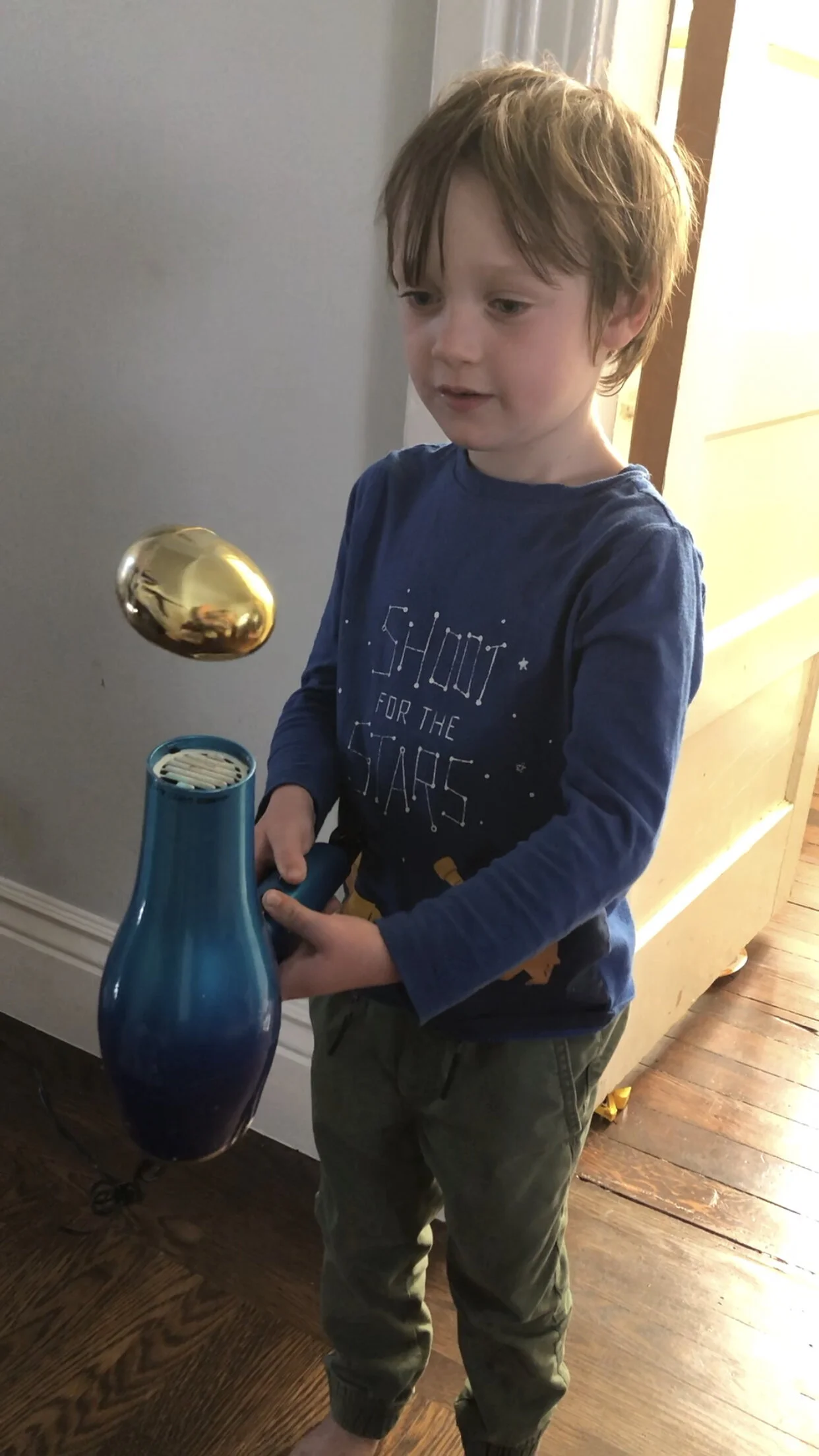 Day 40: Best day ever, Earth Day part 2, hairdryer science class, and list of things that nourish