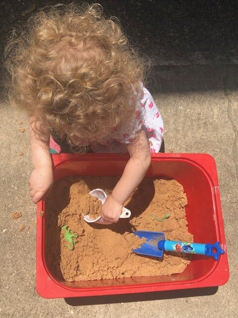 Day 57: Critter Dig, Mother's Day All Week Long, Wheel Barrow Walks, &amp; Utilizing Your Team