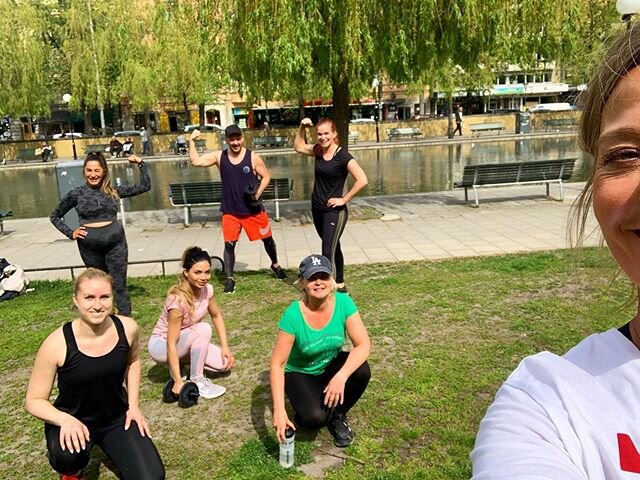 With safe distance to each other we manage to full fill a great workout session. Our most valued asset at @sthlmretailstaff is our team and partners. If you wanna join next week, Send a dm! We guarantee that it will give you great effects. Both menta