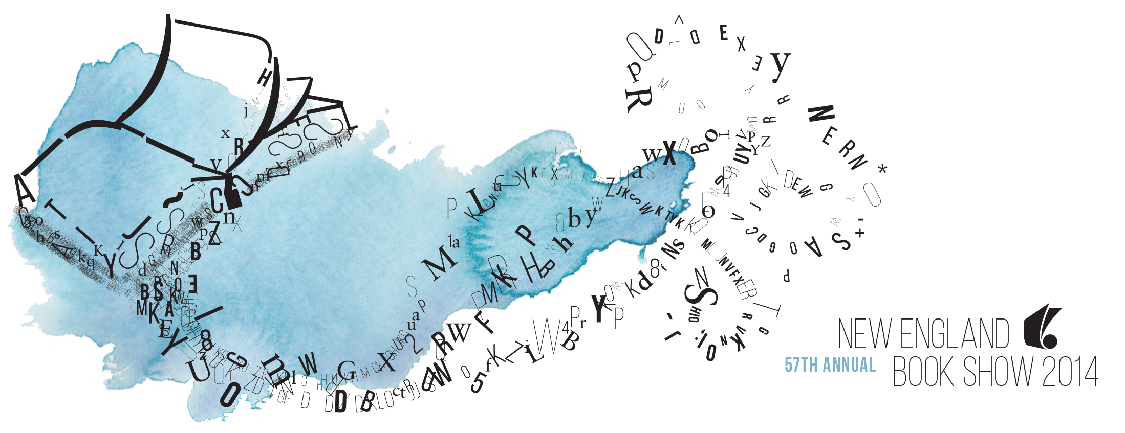 Catalog design for the New England Book Show / / Award winner