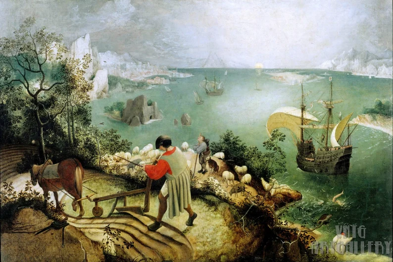 Brueghel - Icarus